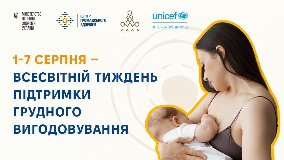 Всесвітній тиждень грудного вигодовування: мамі можна все й особливо їй потрібна підтримка Всесвітній тиждень грудного вигодовування: мамі можна все й особливо їй потрібна підтримка